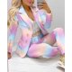 thumbnail image 1 of Nuevo 2024 conjuntos de pantalones formales de oficina para mujer, 2 uds., Blazers lisos con doble botonadura, chaqueta y pantalones, conjunto de dos piezas, trajes de pantalón femenino, 1 of 5