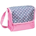 thumbnail image 6 of Lissi: 16" Baby Doll Playset - Pink-Blue-Polka Dot - Umbrella Stroller, Travel Bed, Playpen, Bouncer, Handbag, Toy Care Accessories, Kids-Toddlers 2+, 6 of 10