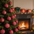 thumbnail image 5 of 12PCS Vintage Christmas Tree Ornaments Living Room Decor, Christmas Tree Decor Ornaments, Christmas Decorations Indoor Fall Decorations for Home Garland Decor, 5 of 6