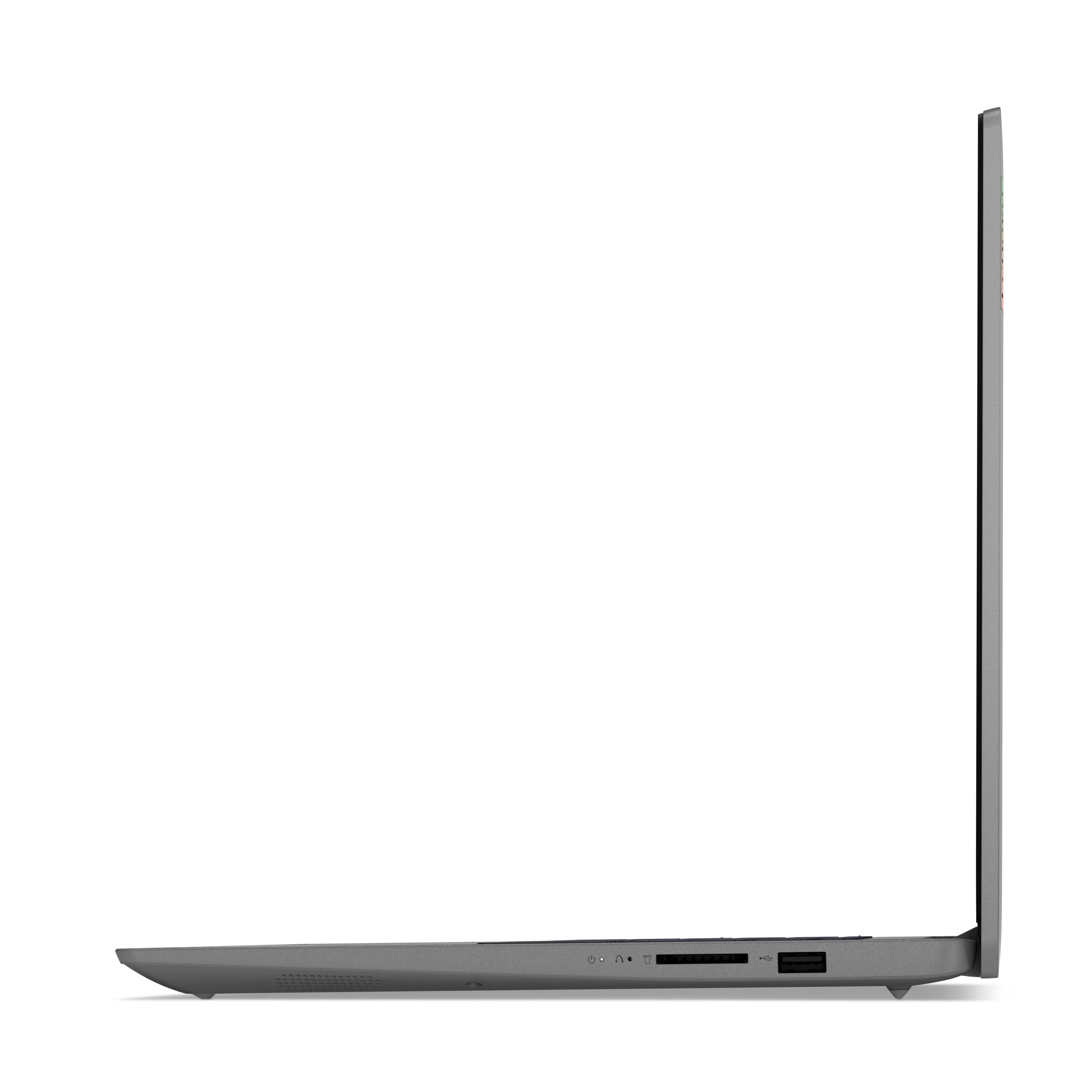 Lenovo IdeaPad 3i 15", Intel Core i7-1255U, 16GB RAM, 512 GB SSD, Arctic Grey, Windows 11 Home, 82RK017QUS