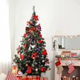 thumbnail image 5 of Navidad transparente arco brillante árbol de navidad decoración navidad adorno de navidad con cinta de luz Bowred Afortunado Sencillez, 5 of 5