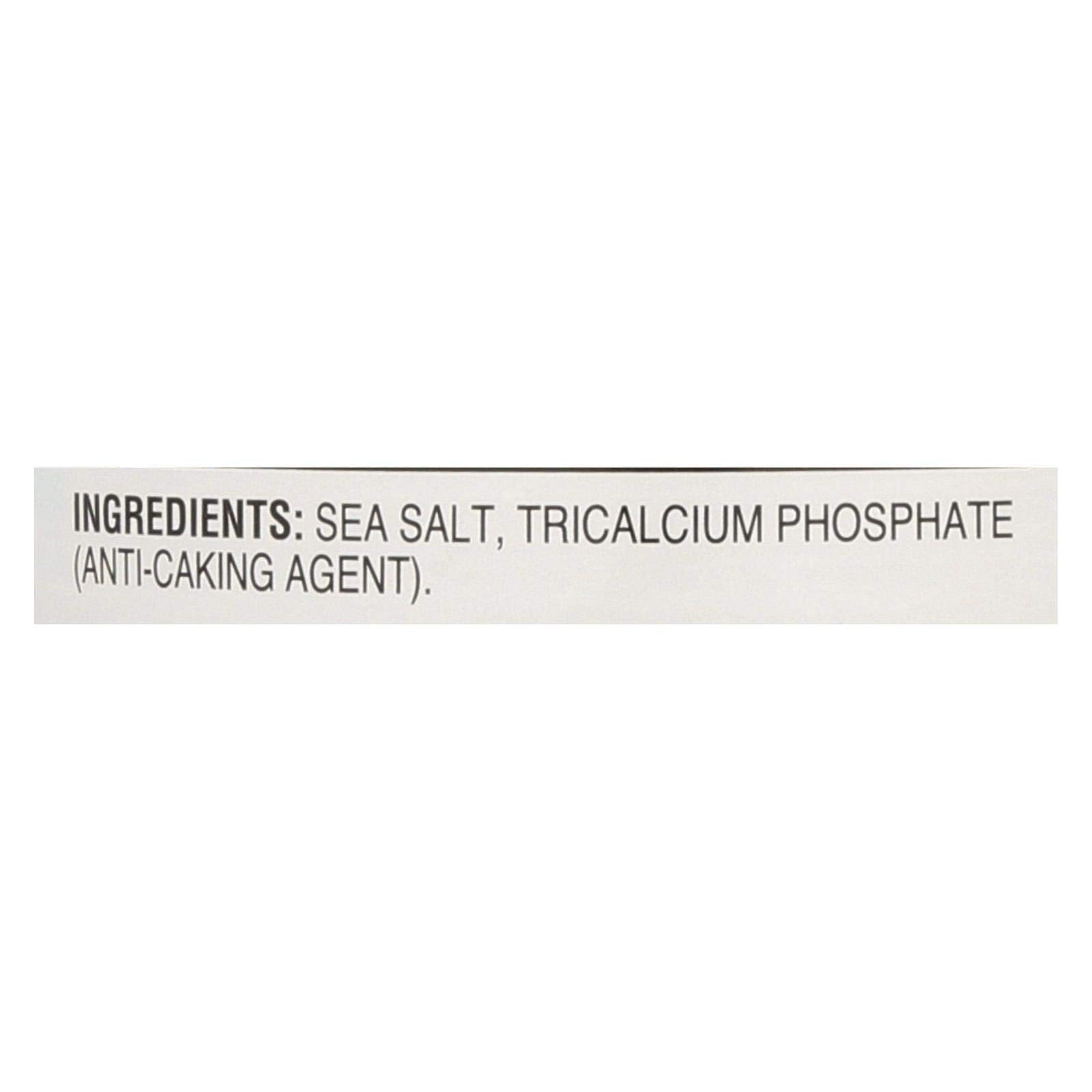 Hain Sea Salt - Iodized - Case of 8 - 21 oz