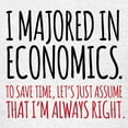 thumbnail image 3 of CafePress - Majored In Economics T Shirt - Light T-Shirt Kids XS-XL, 3 of 4