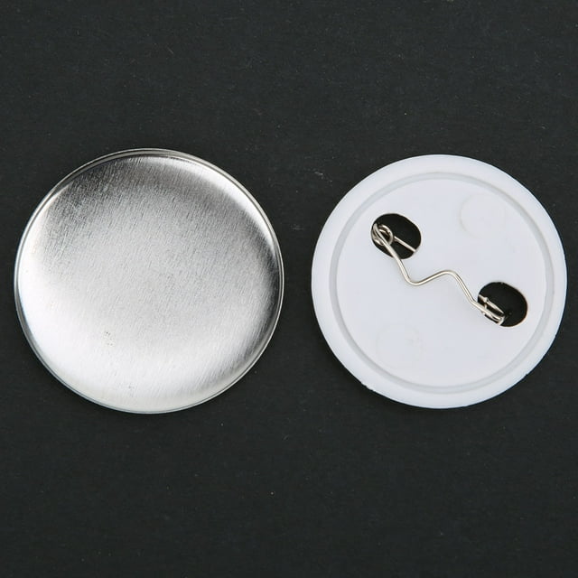 YLSHRF 100PCS Blank Badge Parts Supplies Pin Materials For Button Maker Machine DIY