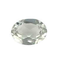 Certified Real 1.25 Carat Green Amethyst Oval Shape Brilliant Cut 8x6 mm Loose Gemstone February Birthstone