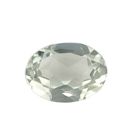 Certified Real 1.25 Carat Green Amethyst Oval Shape Brilliant Cut 8x6 mm Loose Gemstone February Birthstone