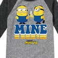 thumbnail image 3 of Despicable Me - Mine Retro  - Toddler & Youth Raglan Graphic T-Shirt, 3 of 4