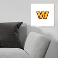 thumbnail image 2 of Gallery Pops NFL Washington Commanders - Primary Mark Wall Art, Unframed Version, 12" x 12", 2 of 5