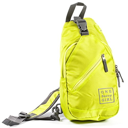 one savvy girl sling backpack