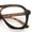 Tortoise - Clear, variant on Womens Boyfriend Large Retro Vintage Style Thick Plastic Racer Sunglasses Tortoise - Brown