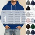 thumbnail image 4 of LONKITO Pullover Hoodies for Men with Pockets Long Sleeve Hooded Sweatshirts Casual Fleece Hoodie Size XXL, 4 of 6