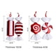 thumbnail image 5 of [Yuexinghui] Propiedad Intelectual Sin Tratar Navidad 32 CM Rojo Y Blanco DIY Colgante De Caramelo árbol De Navidad Decoración De Fiesta Suministros De Decoración De Boda De ANGGREK  Otros, 5 of 8