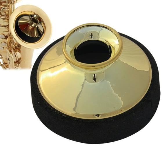 AOKAILA Alto Saxophone Mute Saxophone Sound Muffler Lightweight Sound Dampener Accessory Noise Remover for Beginner and Musician amiable