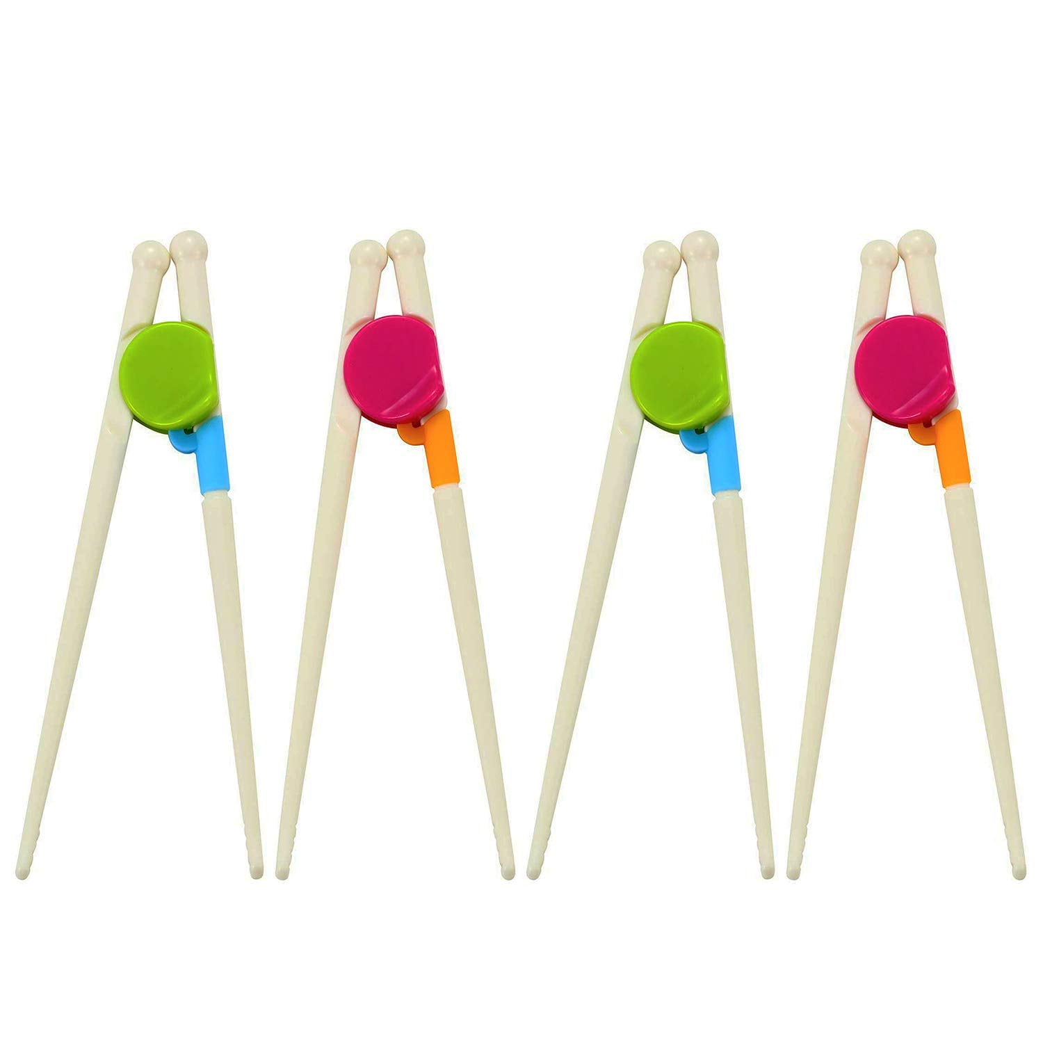 10 sets Fun Chops Training Chopsticks Helper & Addition 10 pairs chopsticks 