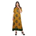 thumbnail image 4 of Moomaya Kurti Longue Imprimée Tenue d'Été Tunique Ligne A pour Femmes, 4 of 5
