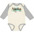thumbnail image 3 of Inktastic Alaska Grunge Boys or Girls Long Sleeve Baby Bodysuit, 3 of 5