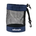thumbnail image 3 of Bolsa Para Pelotas De Golf, Pequeña, De Malla De Nailon, Ligera, Con Cordón, Bolsa De Red Para Golf, Bolsa Grande, Color Azul Oscuro Azul oscuro grande, 3 of 8