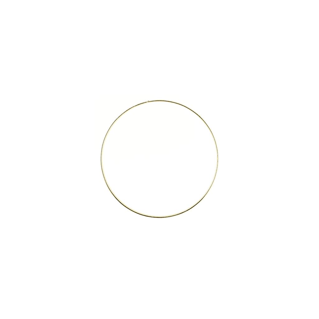 8 Inch Gold Metal Rings Hoops for Crafts Bulk Wholesale 8 Pieces