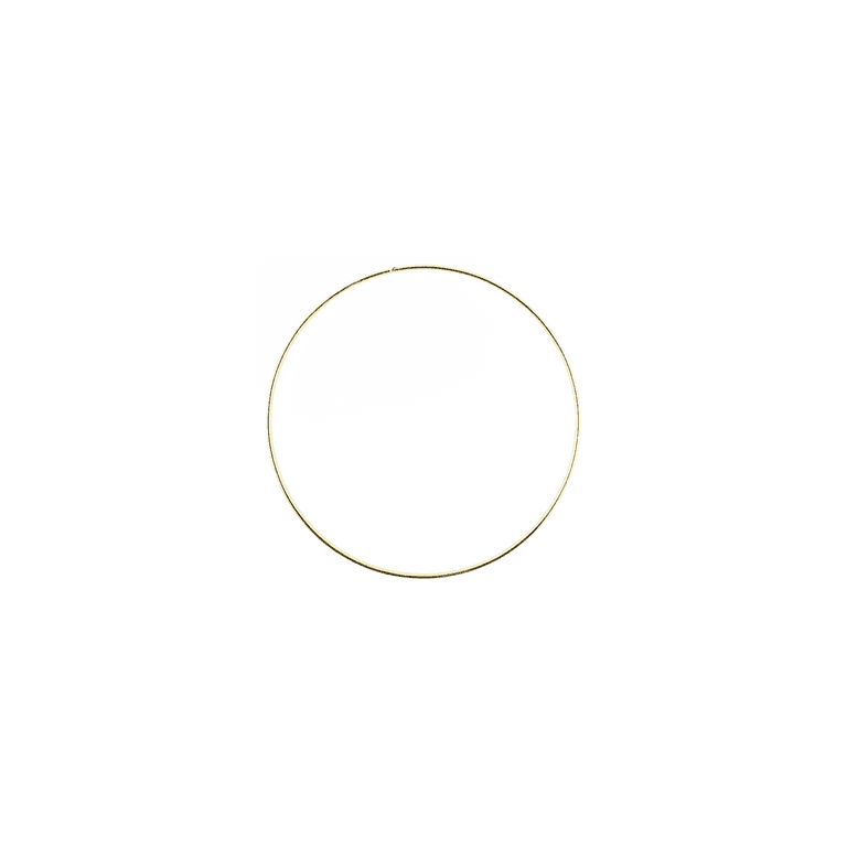8 Inch Gold Metal Rings Hoops for Crafts Bulk Wholesale 8 Pieces 