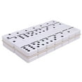 thumbnail image 4 of Silverman & Co. Double 6 Large White Domino Set - Black Case, 4 of 7
