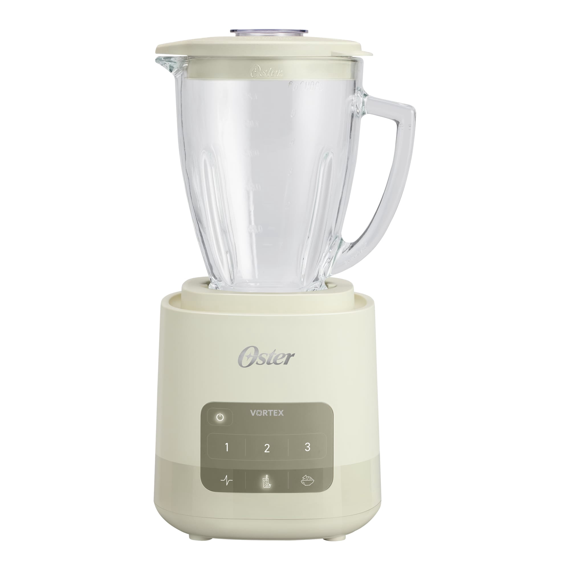 Oster 800-Watt Vortex Programmable Blender With 7 Cup Glass Jar& All-Metal Drive, Oatmilk
