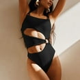 thumbnail image 3 of Aayomet Bathing Suit for Women Color Bikini Bathing Suit (Black, S), 3 of 5