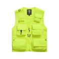 thumbnail image 2 of Chaleco reflectante de verano, ropa de trabajo de seguridad, uniforme de equipo de rescate con logotipo impreso, camiseta sin mangas informal aplicable a escenas, 2 of 5