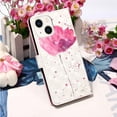 thumbnail image 6 of Feishell Wallet Case for iPhone 14 Plus 6.7 inch,Shockproof Colorful Painted Pattern PU Leather Magnetic Clasp Flip Kickstand ID Credit Card Slots Slim Fit Phone Case Cover,Pink Flower, 6 of 7