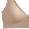 thumbnail image 5 of Hilenly Womens Deep V Bras Wireless Bra Supportive No Underwire Bras Tshirt Push Up Bralettes Plunge Seamless Bra, 5 of 5