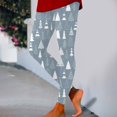 thumbnail image 4 of Outfmvch Christmas Leggings for Women Christmas Pants for Women Gym Leggings for Women Warm Leggings for Women Plaid Leggings for Women Hiking Pants Women Sweatpants Gray M, 4 of 6