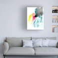 thumbnail image 3 of Jennifer Goldberger 'Neon Contemplation I' Canvas Art, 3 of 3