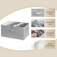 thumbnail image 2 of Closet Shoe Organizer with Adjustable Dividers,Holds 16-24 Pairs,Clear Dust-Proof Cover & Sturdy Cubby Design for Sneakers,loafers etc., 2 of 4