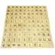 thumbnail image 1 of 100 fichas de madera del alfabeto para Scrabble y juegos de mesa | Letras educativas para niños | Fichas decorativas para bodas y decoración de pared, 1 of 6