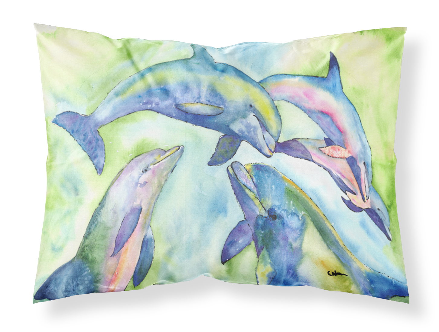 dolphin pillowcase