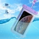 thumbnail image 5 of Funda impermeable para teléfono Foweroty de 7 pulgadas, rosa flotante y morado, 5 of 7