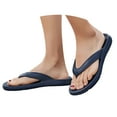 thumbnail image 3 of Men's Flip Flops Comfortable Men Flip Flops Mens Rubber Flip Flops Soft Sole Quick Drying Men Flip Flops 11 Mens Wide Flip Flops Non- Shower Room Slippers Mens Memory Foam Flip Flops Flip, 3 of 8