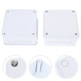 thumbnail image 3 of MasteelfCA 2pcs Electronic Project Box Dustproof Waterproof Junction Box with Reserved Holes, 3 of 7