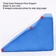 thumbnail image 4 of Almohada De Cuña De Posicionamiento Corporal, Almohada De Cuña Lateral De Alineación Elevada Triangular En Forma De R Antideslizante Azul Para El Embarazo, 4 of 7