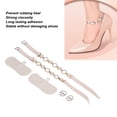 thumbnail image 3 of Correas De Tobillo De Tacones Altos Desmontables, Brillantes 2 Pares Elegantes Exquisitas Correas De Tacones Altos Sueltas Elegante Perla De Imitación Para Dama Para Fiesta, 3 of 8