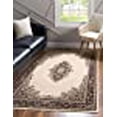 thumbnail image 3 of Unique Loom Reza Traditional Persian Rug 9' 10 x 13' Rectangle Ivory/Brown, 3 of 10
