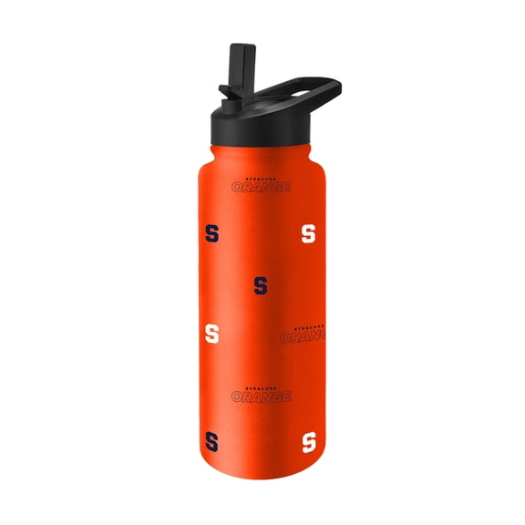 Logo Brands Syracuse Orange 34oz. Steep and Repeat Quencher Bottle