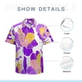 thumbnail image 7 of High Quality Hawaiian Shirts for Men Short Sleeve Aloha Beach Shirt Floral Summer Casual Button Down Shirts Blouses HFEPDJ, 7 of 7