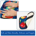 thumbnail image 3 of Bowling 12.5x8.2 Inch Soft Comfortable Furry Printed Car Armrest Mat Armrest Accessory Car Armrest Pad Armrest Cover, 3 of 6