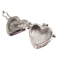 thumbnail image 6 of 6 Piece Heart Stainless Steel Necklace Keepsake Urn Pendant Medallion Container, 6 of 10