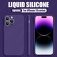 thumbnail image 1 of Funda cuadrada de silicona líquida para iPhone 13 14 12 11 Pro Max Mini XS Max X XR 14 7 8 Plus SE 2020, funda fina y suave, fundas originales Tan Jianjun unisex, 1 of 2