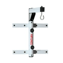 Century White Steel Wall Mount Heavy Bag Hanger for up to 100 lb Heavy Bags for Boxing, Martial Arts, and Home Gym Workouts