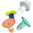 thumbnail image 1 of Antirretorno de drenaje, colector de cabello de drenaje Trampa de cabello de silicona duradera con, desodorante de inodoro de drenaje de piso de inodoro adecuado para desodorante en agua de piso ZefeiWu 8390606938329, 1 of 1
