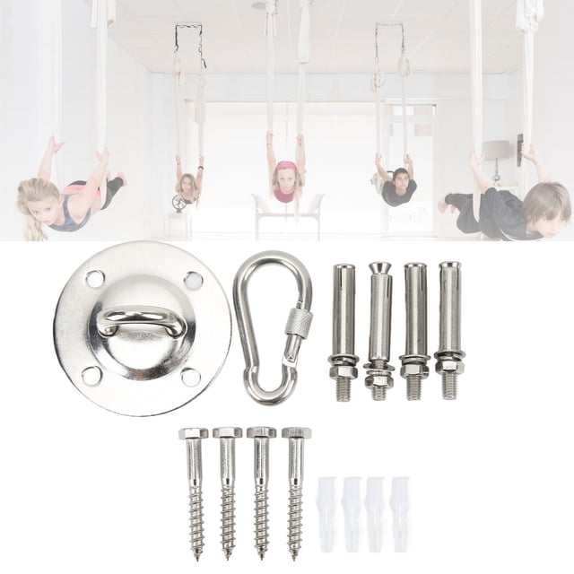 Heavy Duty Ceiling Hanger, Stainless Steel Ceiling Swing Hook Kit Widely Applicable with Screws for Boxing Bags