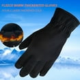 thumbnail image 6 of TELOLY 2026 New Winter Gloves -30°F Cold Proof Deerskin Suede Leather Insulated Water-Resistant Windproof Thermal Glove for Driving Hiking Snow Work in Cold Weather, 6 of 7