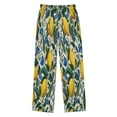 thumbnail image 2 of Boy's Pajama Pants Boys' Long Sleep Pants Children's Pajama Pants Loose Fitting Pajama Pants are Convenient to Put on and Take off S Yellow Lemon Cute, 2 of 9